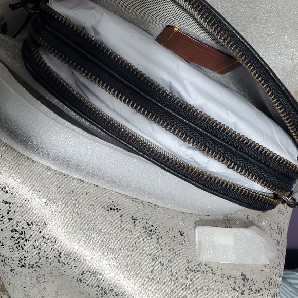 Coach Sadie Crossbody Clutch/ pyramid eye - Picture 9 of 11